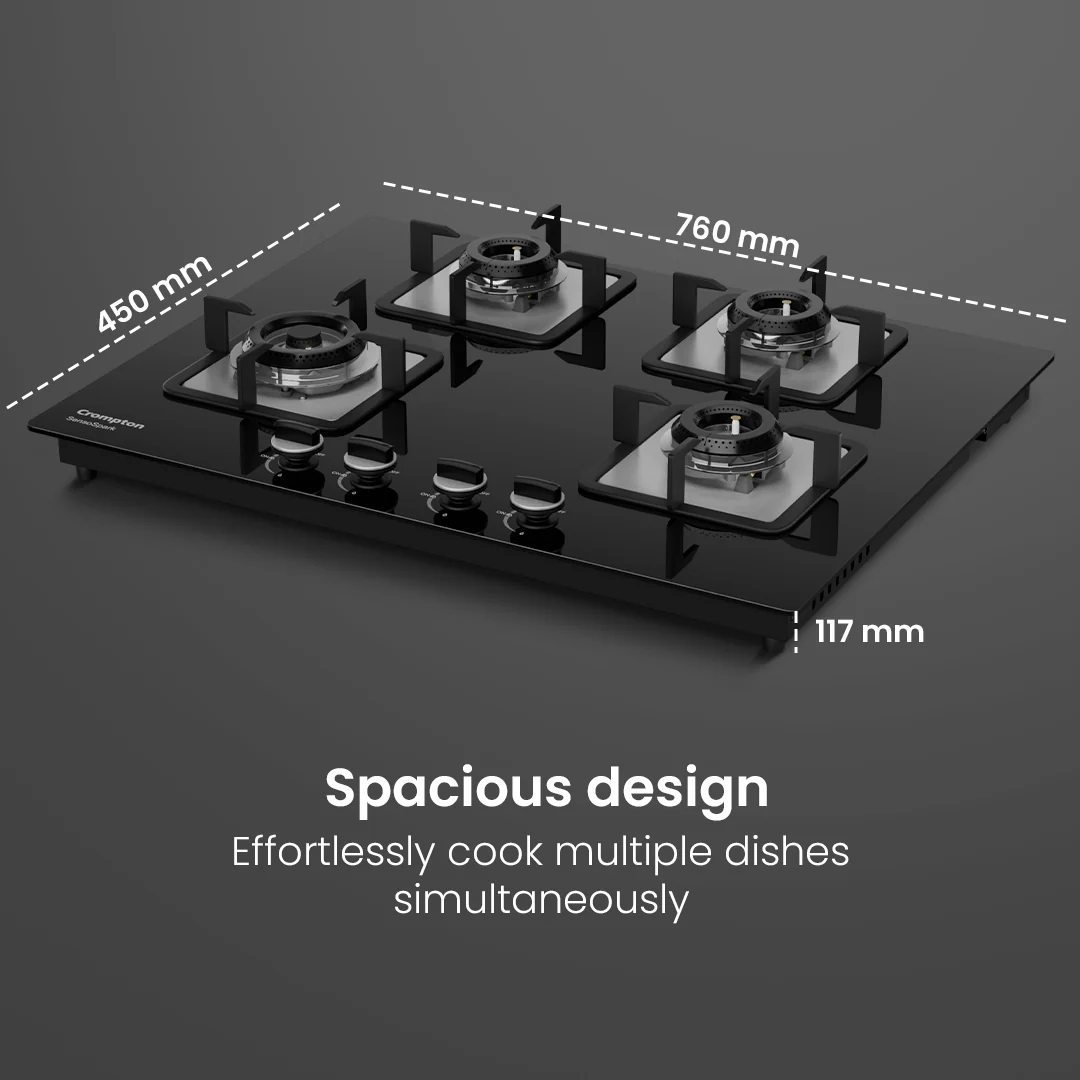 Crompton Sensospark 76cm 4 Burner - Image 9