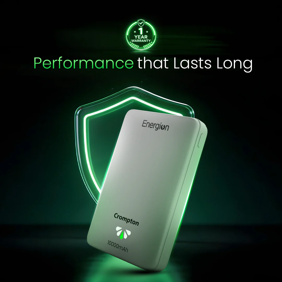 Crompton Snap-10K, 10,000 mAh Wireless Power Bank - Image 7
