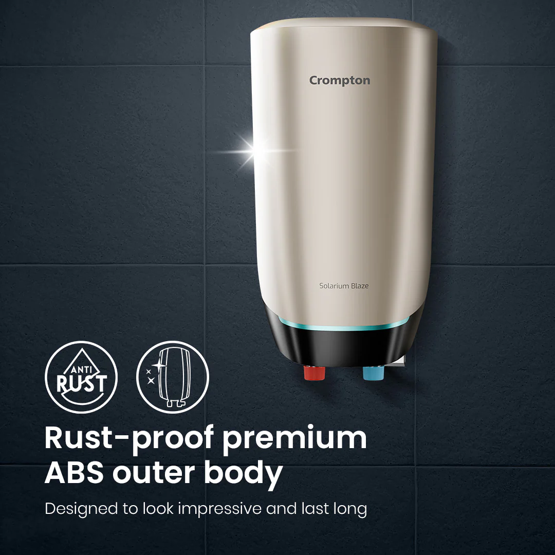 Crompton Solarium Blaze, 3000W Instant Water Heater - Image 4