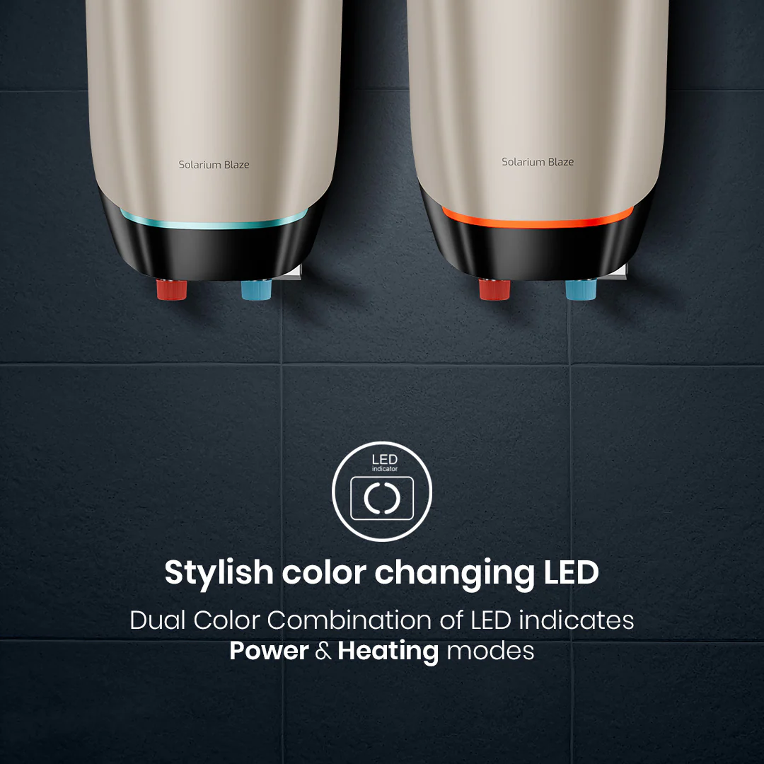 Crompton Solarium Blaze, 3000W Instant Water Heater - Image 5