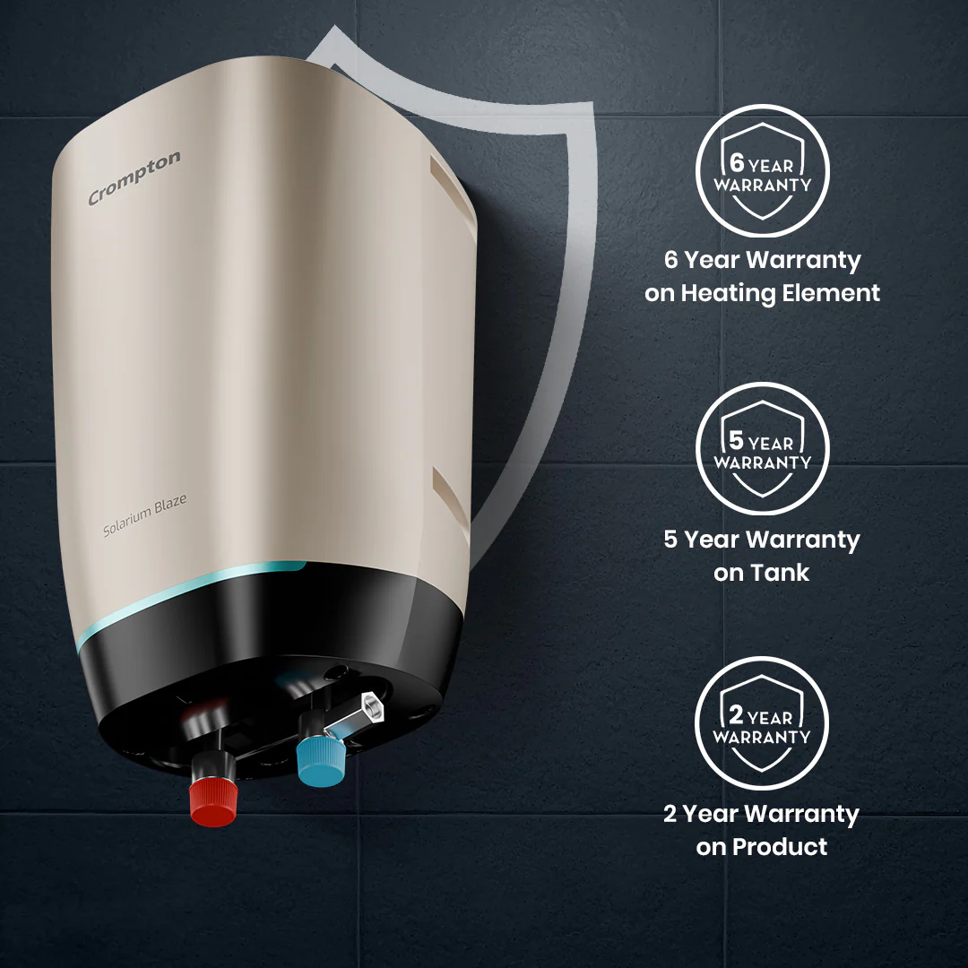 Crompton Solarium Blaze, 3000W Instant Water Heater - Image 7
