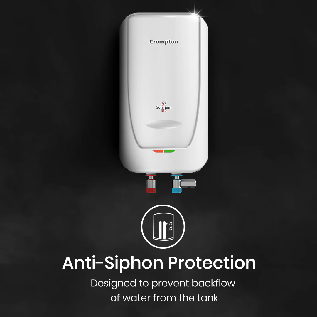 Crompton Solarium Neo 5-Litre, 3000W Instant Water Heater - Image 4
