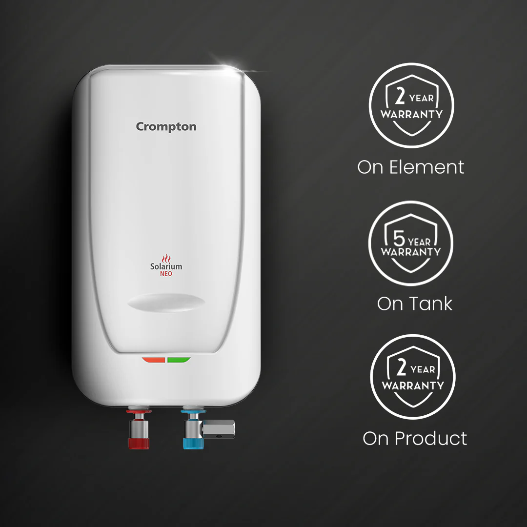 Crompton Solarium Neo 5-Litre, 3000W Instant Water Heater - Image 5