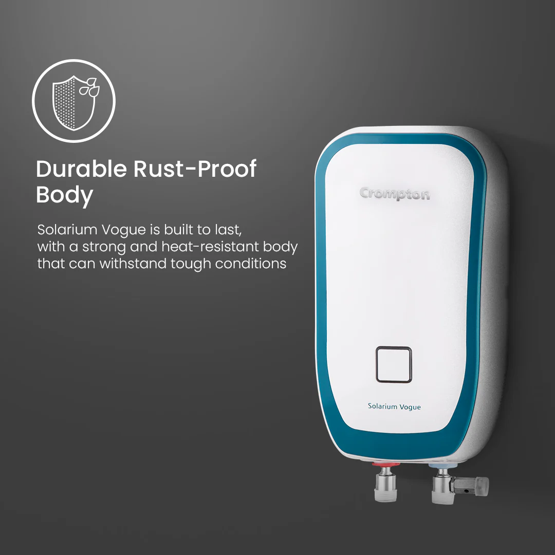 Crompton Solarium Vogue, 3000W Instant Water Heater - 3-L - Image 4