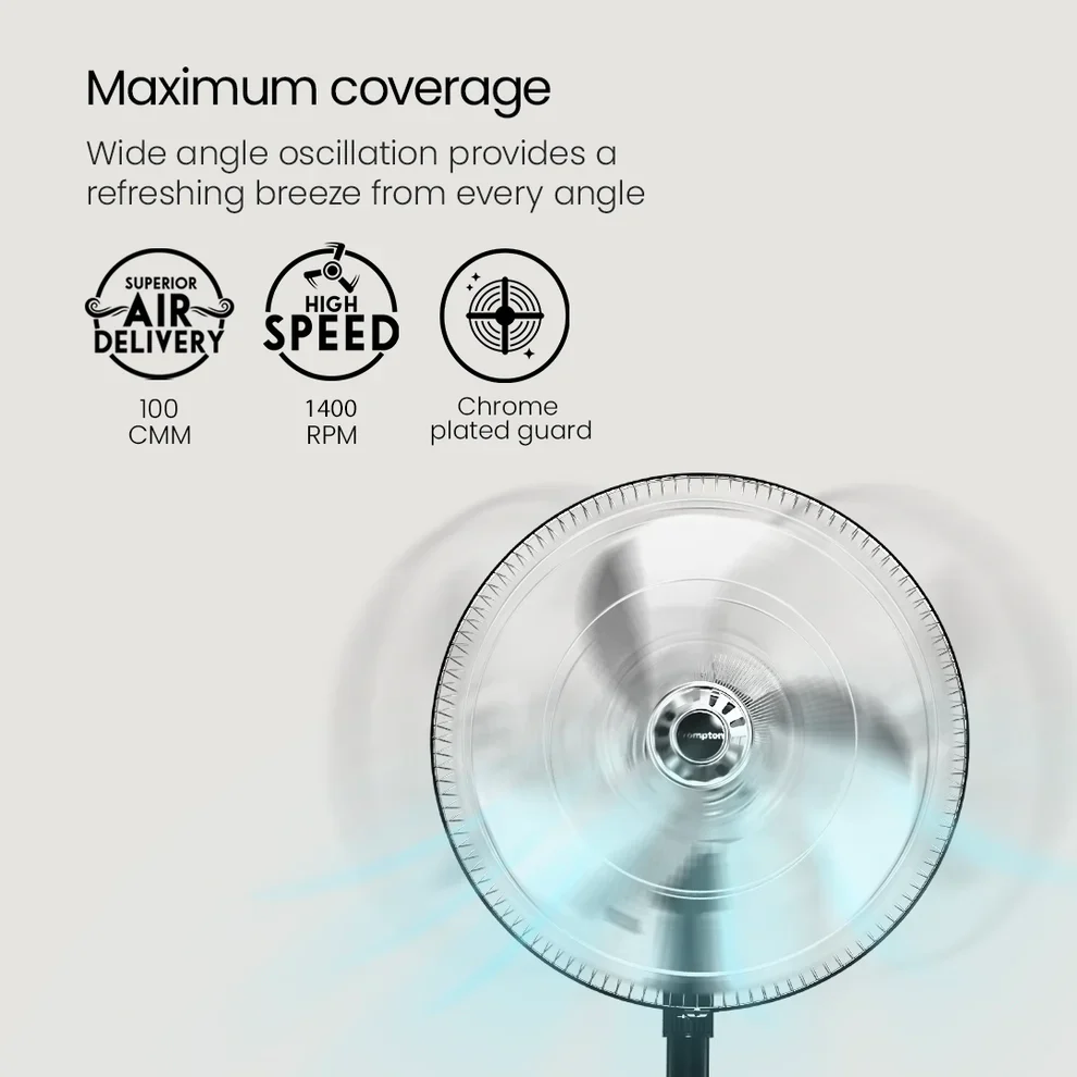 Crompton Storm PF INH Pedestal Fan - Image 8