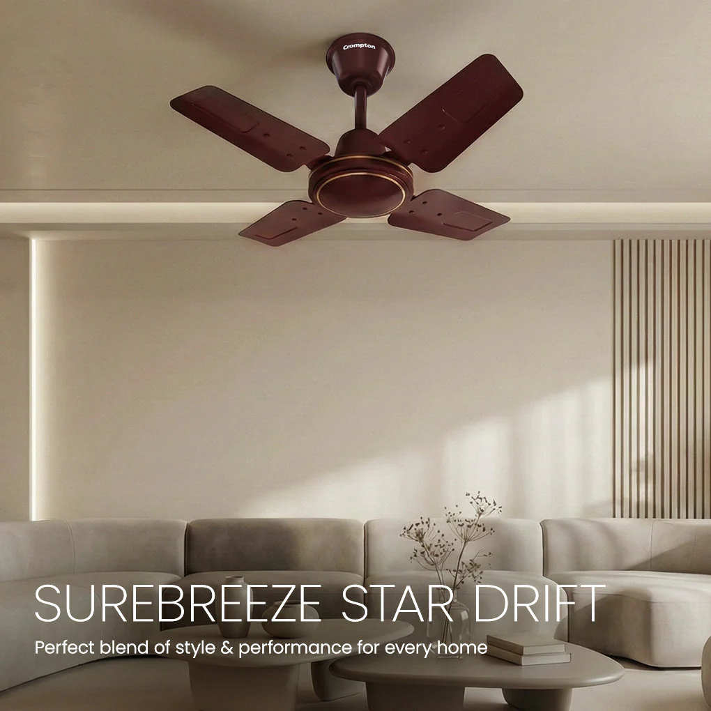Crompton Surebreeze Star Drift 600 MM | Ceiling Fan - Image 2