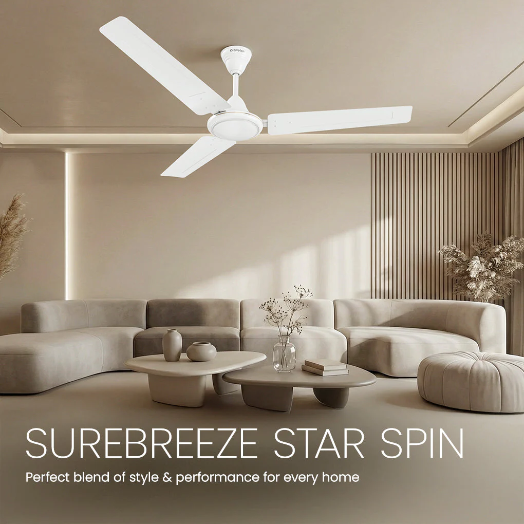Crompton Surebreeze Star Spin | Ceiling Fan - Image 2