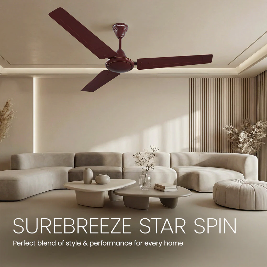 Crompton Surebreeze Star Spin | Ceiling Fan - Image 7