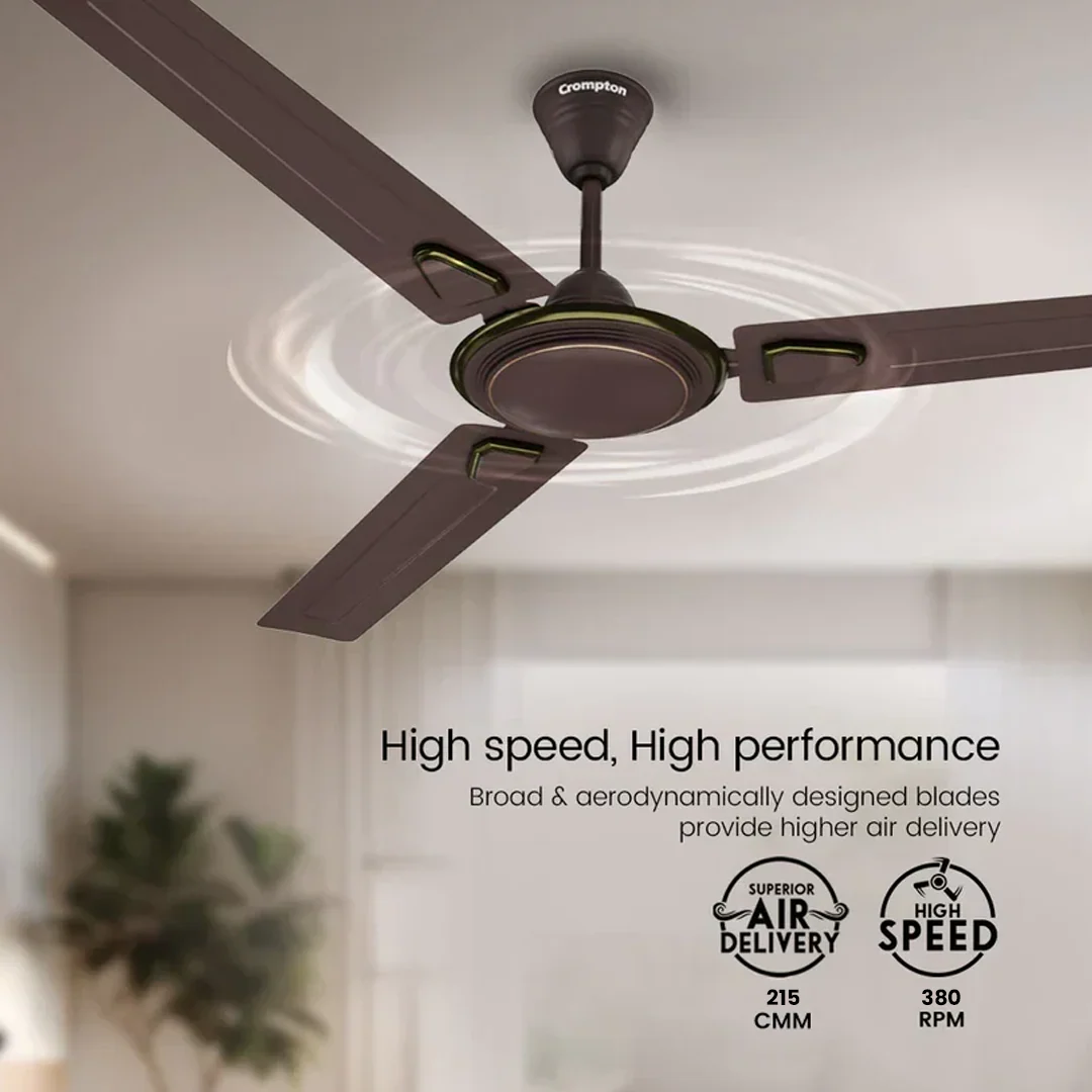 Crompton Surebreeze Super Briz Deco | Star Rated Ceiling Fan - Image 5