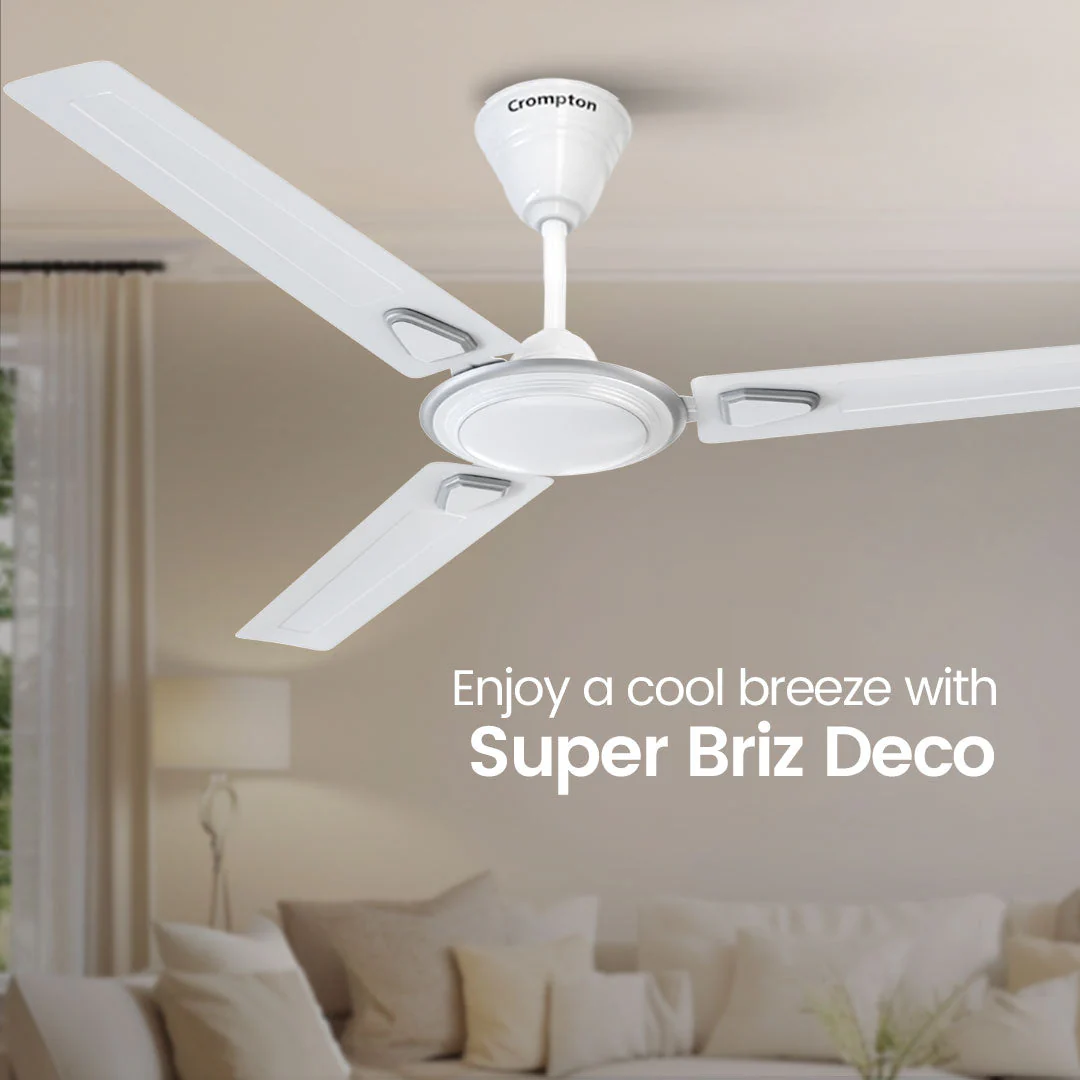 Crompton Surebreeze Super Briz Deco | Star Rated Ceiling Fan - Image 8