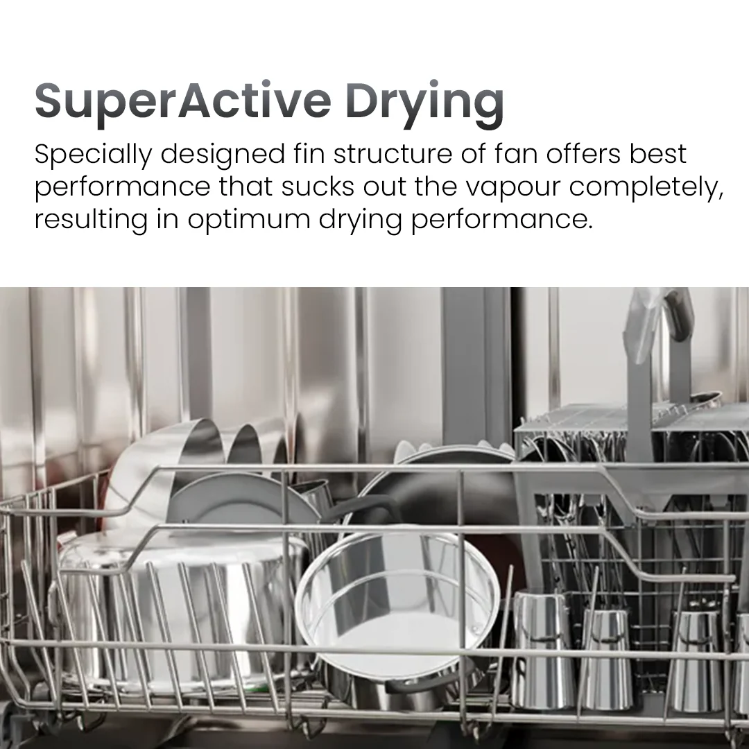 Crompton Voila FreeStanding 12 PlaceStanding Dishwasher - Image 6