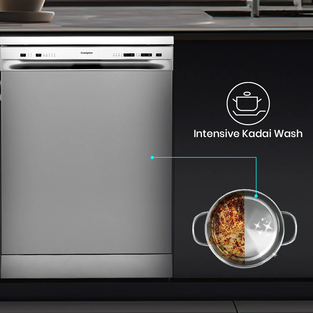 Crompton Voila FreeStanding 13 PlaceStanding Dishwasher - Image 4