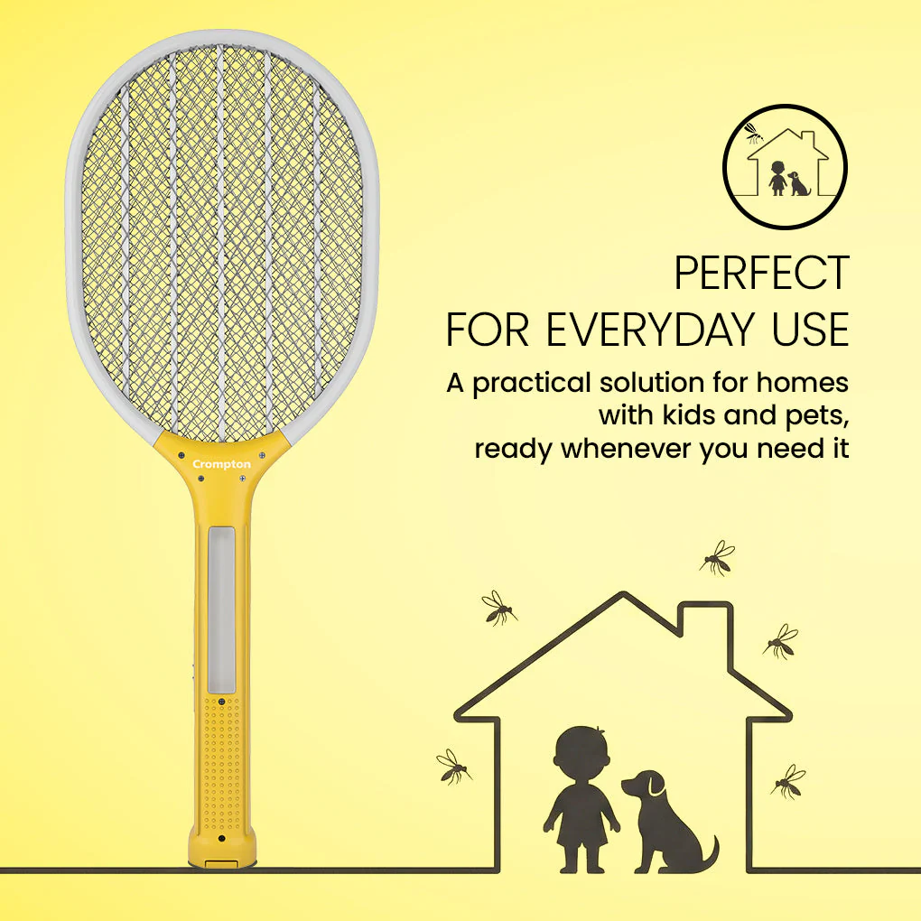 Crompton Zappy Duo W Stand | Mosquito Racquet - Image 5