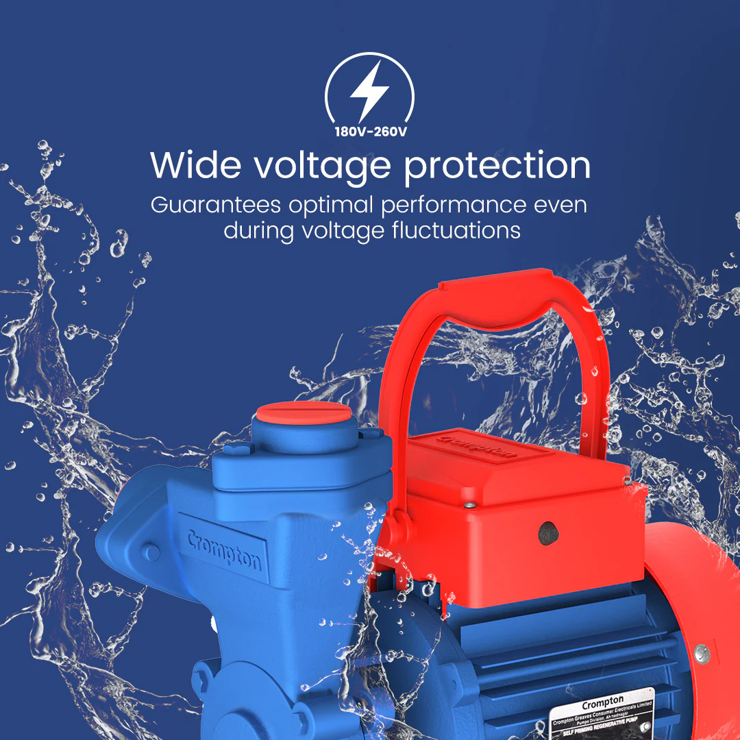 MINI CREST II - Mini Self Priming Regenerative Pump 0.5 HP - Image 3