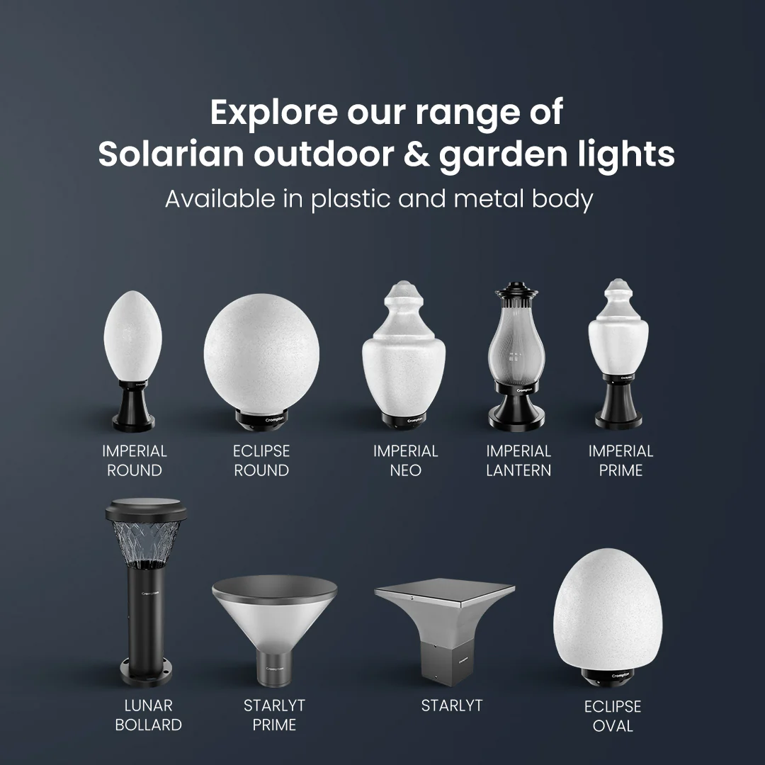 Solarion Imperial Lantern Gate Lamp (Plastic with B22 Holder) - Image 6
