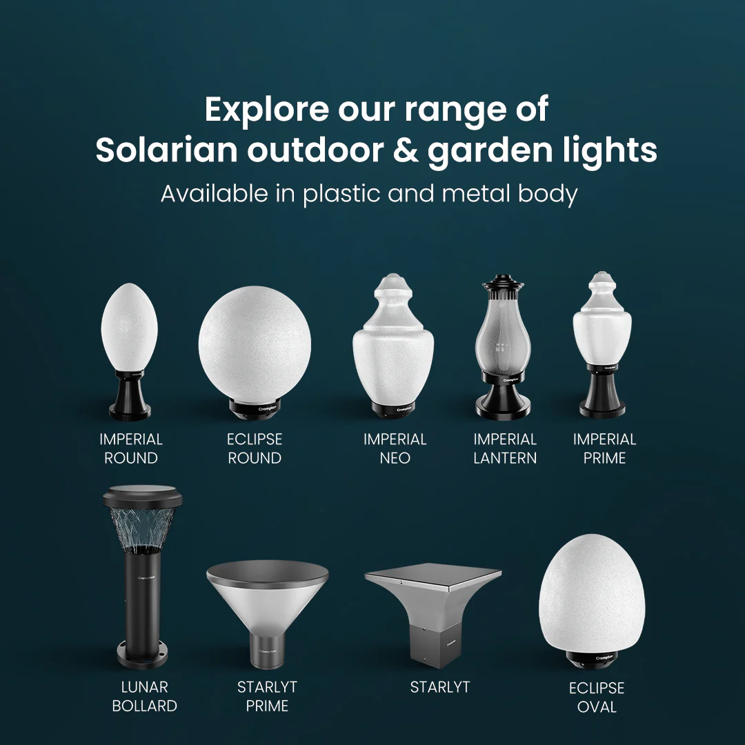 Solarion Imperial Neo Gate Lamp (Plastic with B22 Holder) - Image 6