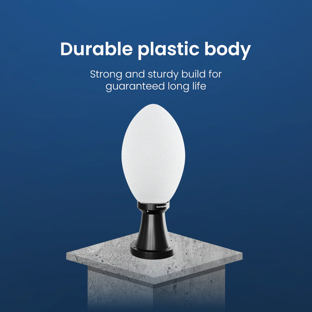Solarion Imperial Round Gate Lamp (Plastic with B22 Holder) - Image 6