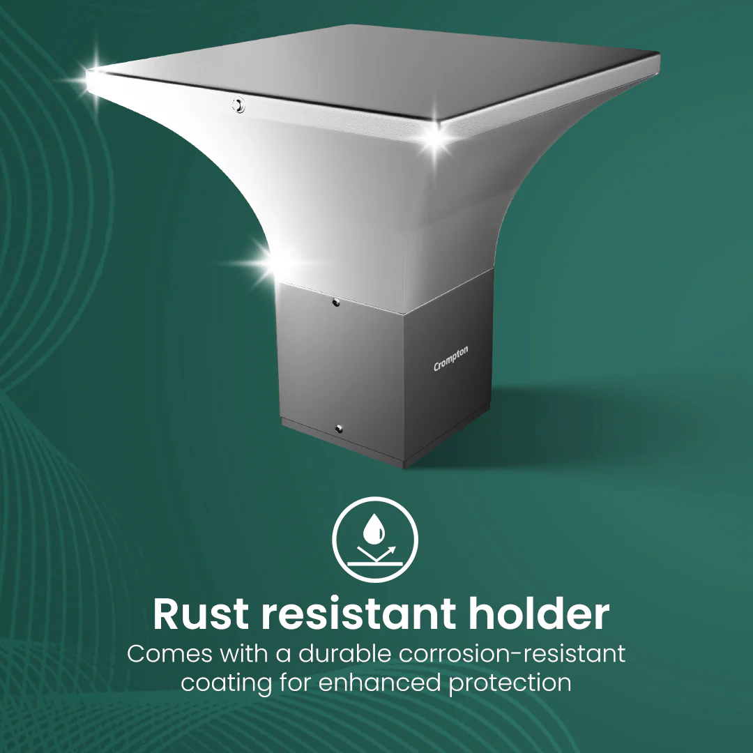 Solarion Starlyt Gate Lamp (Metal with B22 Holder) - Image 5