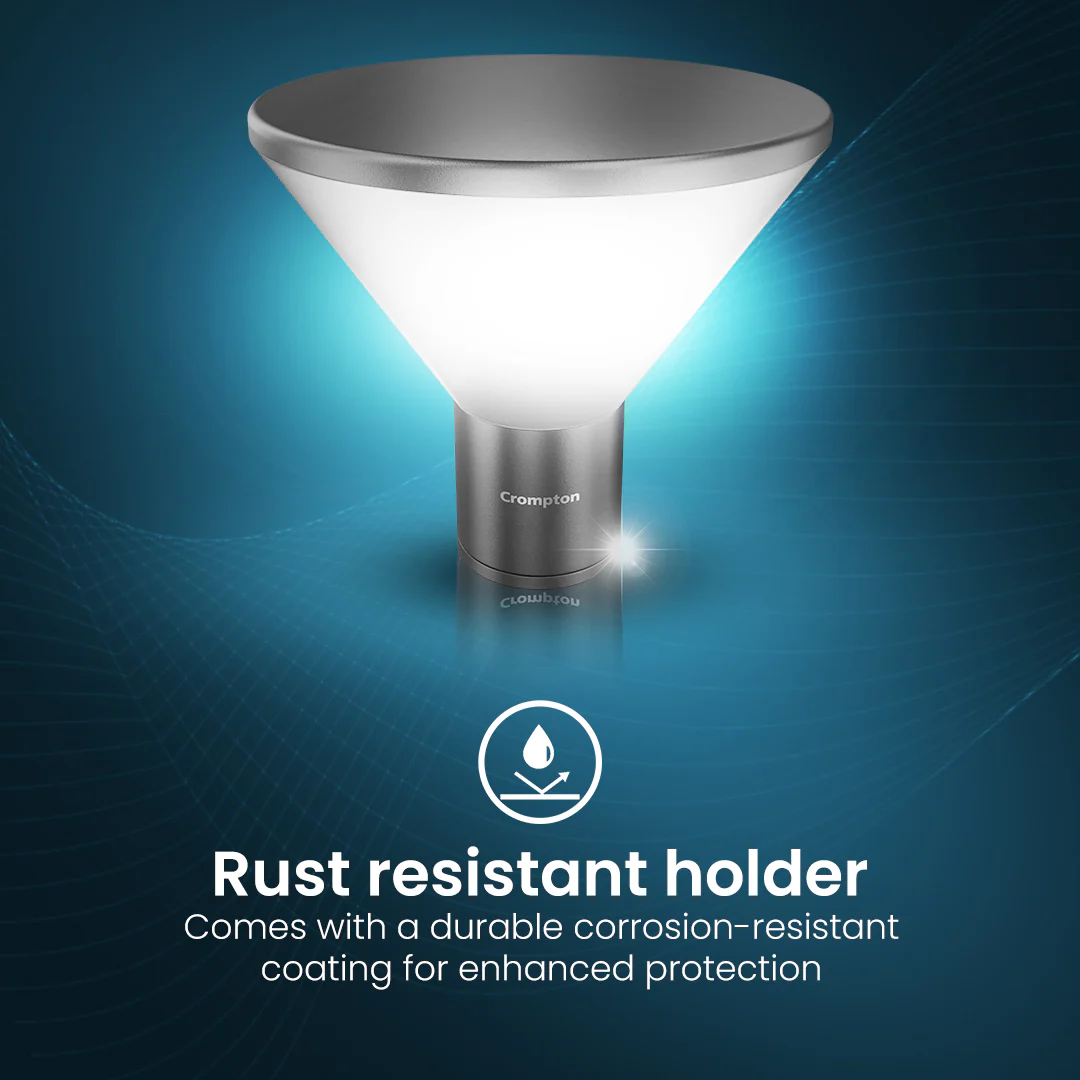 Solarion Starlyt Prime Gate Lamp (Metal with B22 Holder) - Image 5