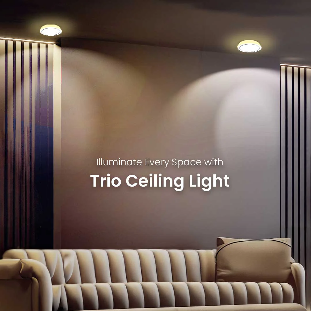 TRIO PANEL 15W ROUND C+W - Image 2